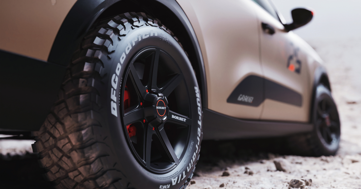Opel Frontera Gravel - terrengdekk Opel Frontera Gravel - terrengdekk