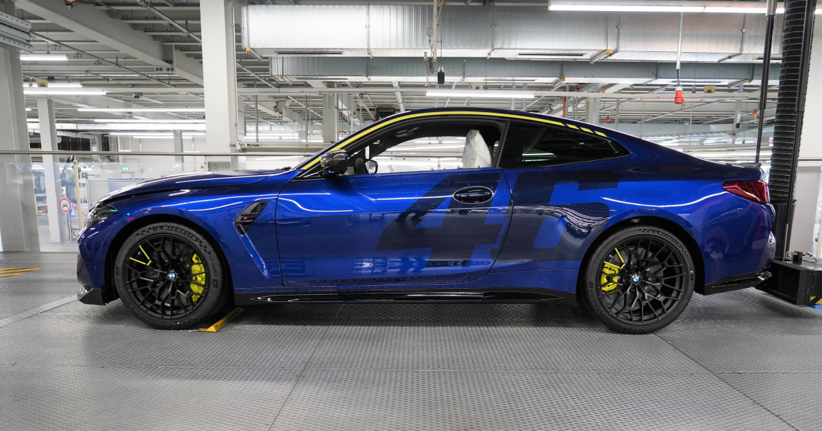 Interiør av BMW M4 CS Edition VR46 Interiør av BMW M4 CS Edition VR46