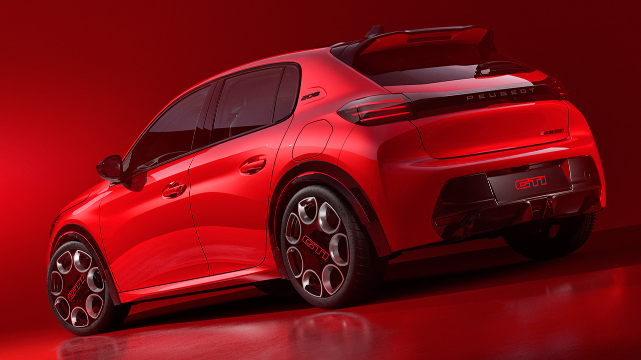 Peugeot E-208 GTI modell 2506 STYP 007 Peugeot E-208 GTI modell 2506 STYP 007