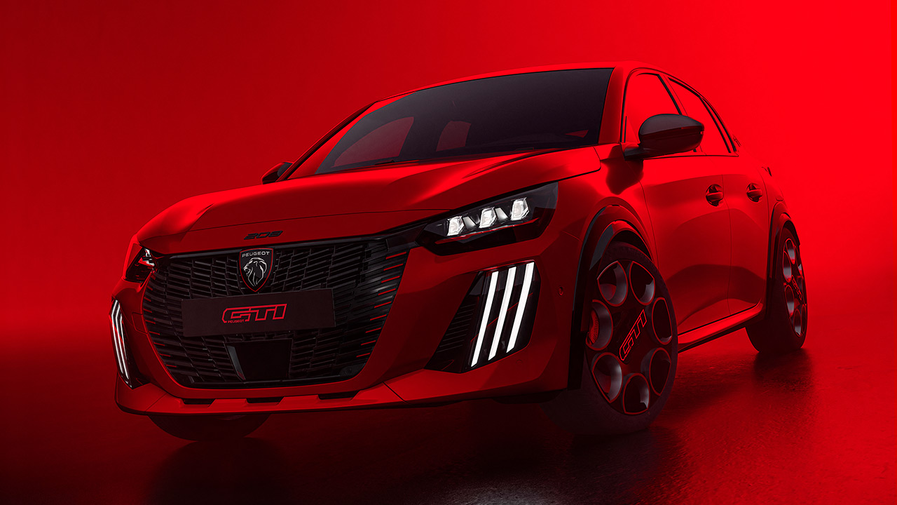 Peugeot E-208 GTI modell 2506 STYP 012 Peugeot E-208 GTI modell 2506 STYP 012