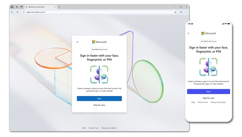 Nytt grensesnitt for Windows-logging