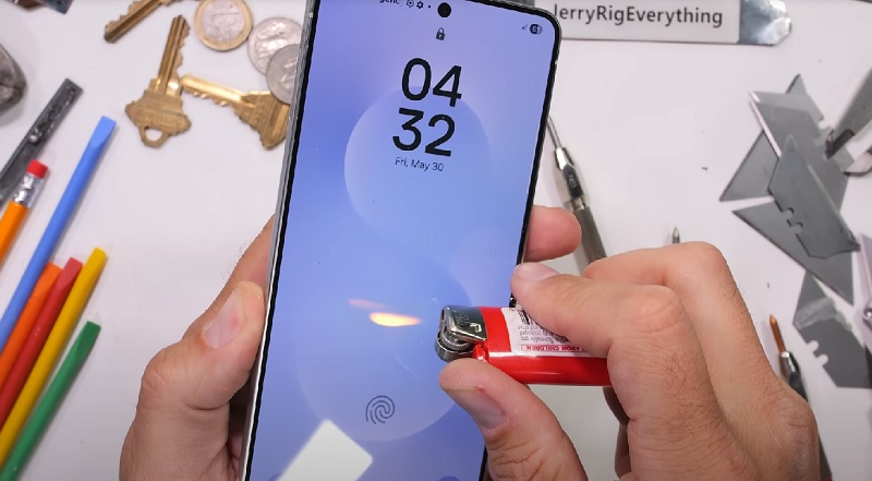 Samsung Galaxy S25 Edge holdbarhetstest Samsung Galaxy S25 Edge holdbarhetstest