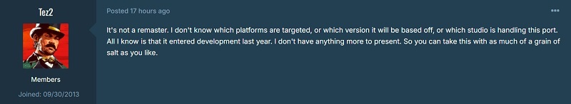 Skjermdump av Tez2s innlegg på gtaforums Skjermdump av Tez2s innlegg på gtaforums