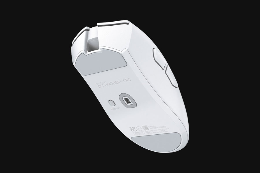 Detaljert visning av Razer DeathAdder V4 Pro hvit