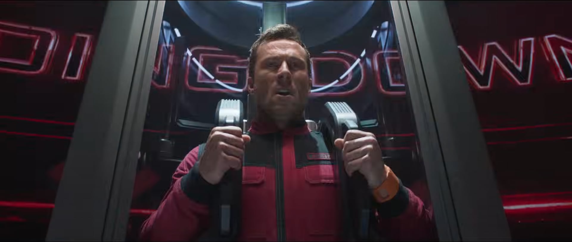 Et bilde fra traileren til Running Man 2025. Illustrasjon: Paramount Pictures