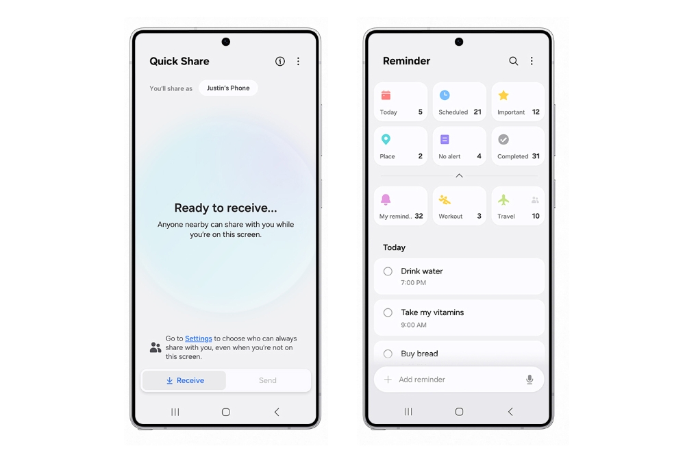 Screenshot of the One UI 8 interface Screenshot of the One UI 8. Illustration: Samsung
