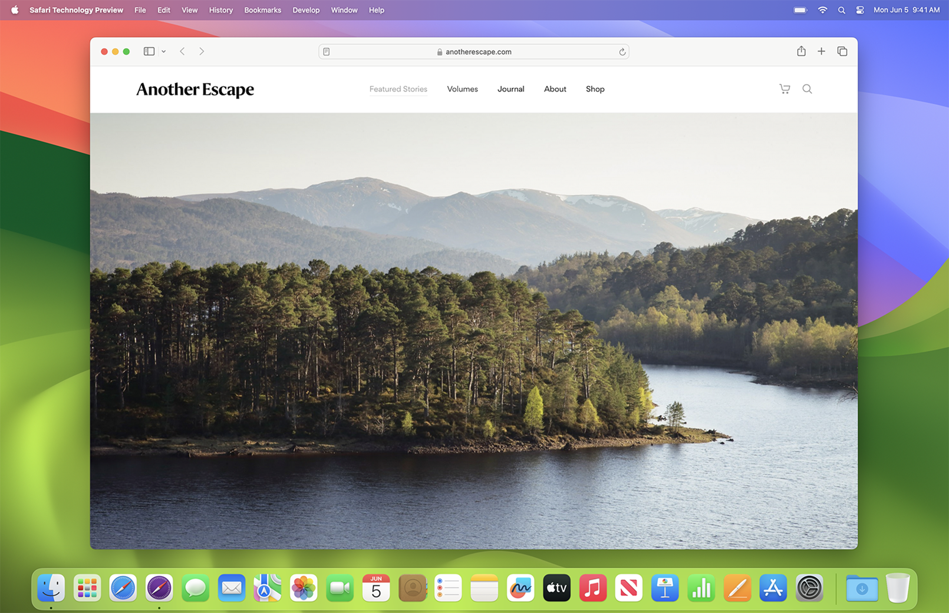 Forhåndsvisning av Safari-teknologi Forhåndsvisning av Safari-teknologi. Illustrasjon: Apple