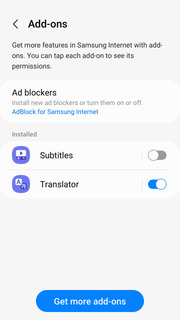 Samsung browser screenshot for Galaxy Fold 7 (4)