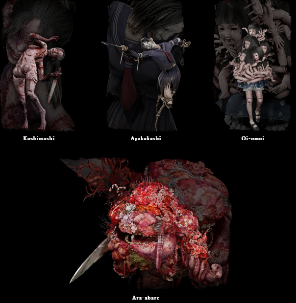 Monstre i spillet Silent Hill f