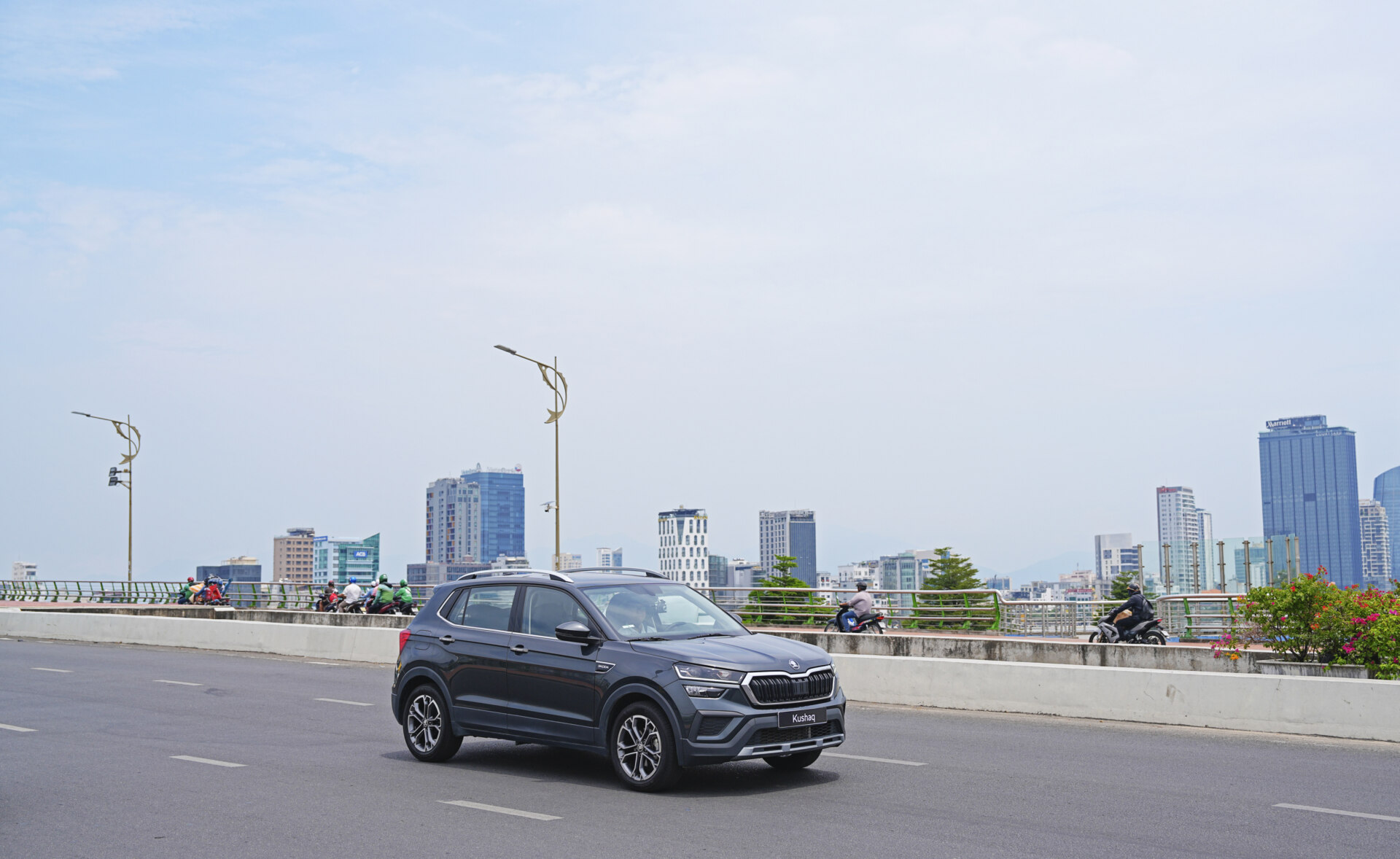 Skoda Kushaq ved starten av salget i Vietnam Skoda Kushaq ved starten av salget i Vietnam