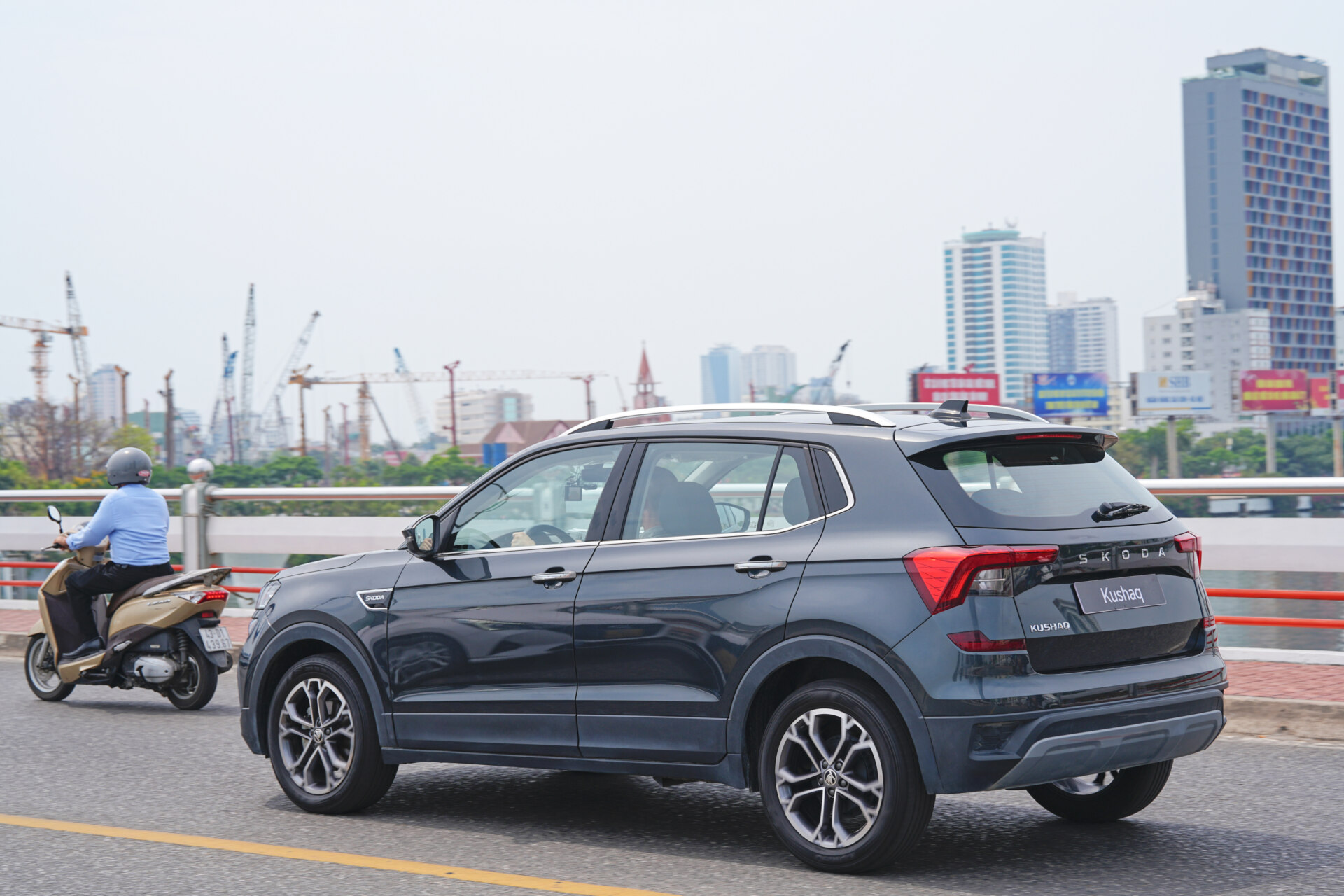 Skoda Kushaq ved starten av salget i Vietnam Skoda Kushaq ved starten av salget i Vietnam