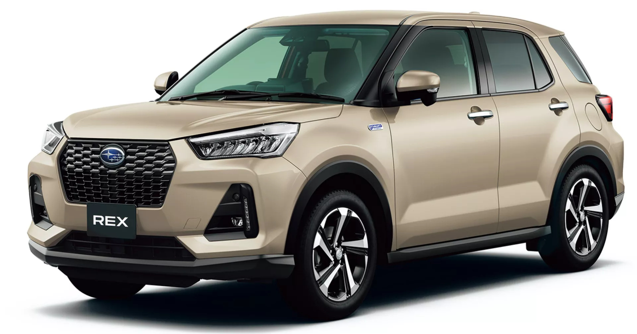 Subaru Rex med kraftforsterker Subaru Rex med kraftforsterker