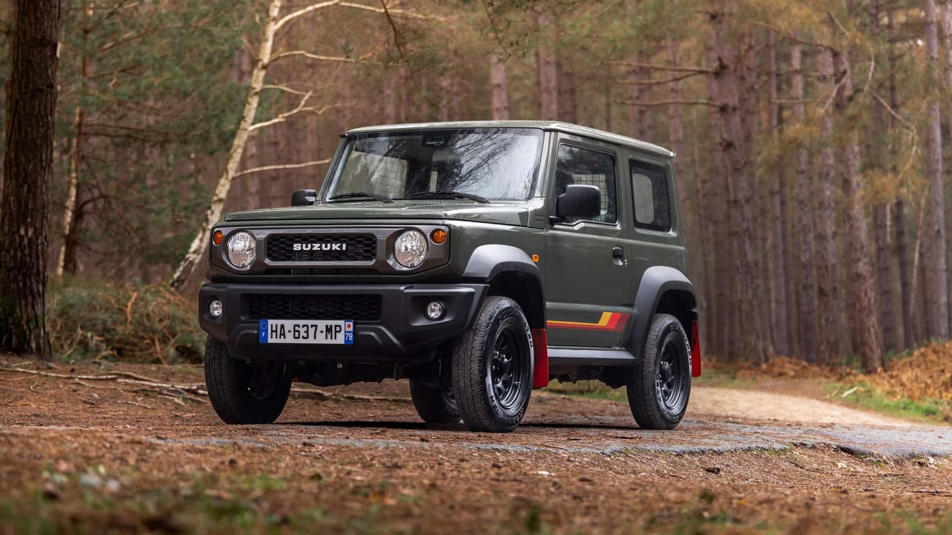 Suzuki Jimny 55ème Anniversaire i Frankrike - foto 1 Suzuki Jimny 55ème Anniversaire i Frankrike - foto 1