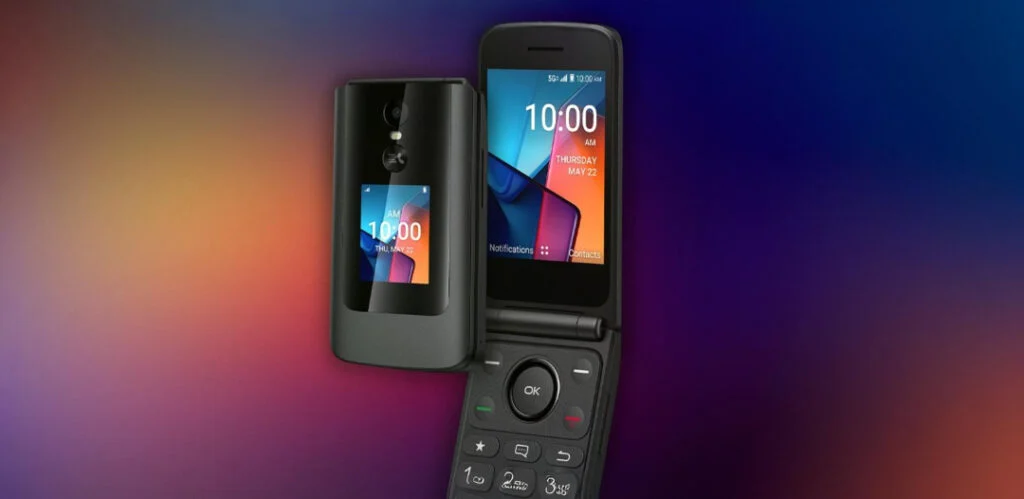 TCL Flip 4 5G. Illustrasjon: TCL