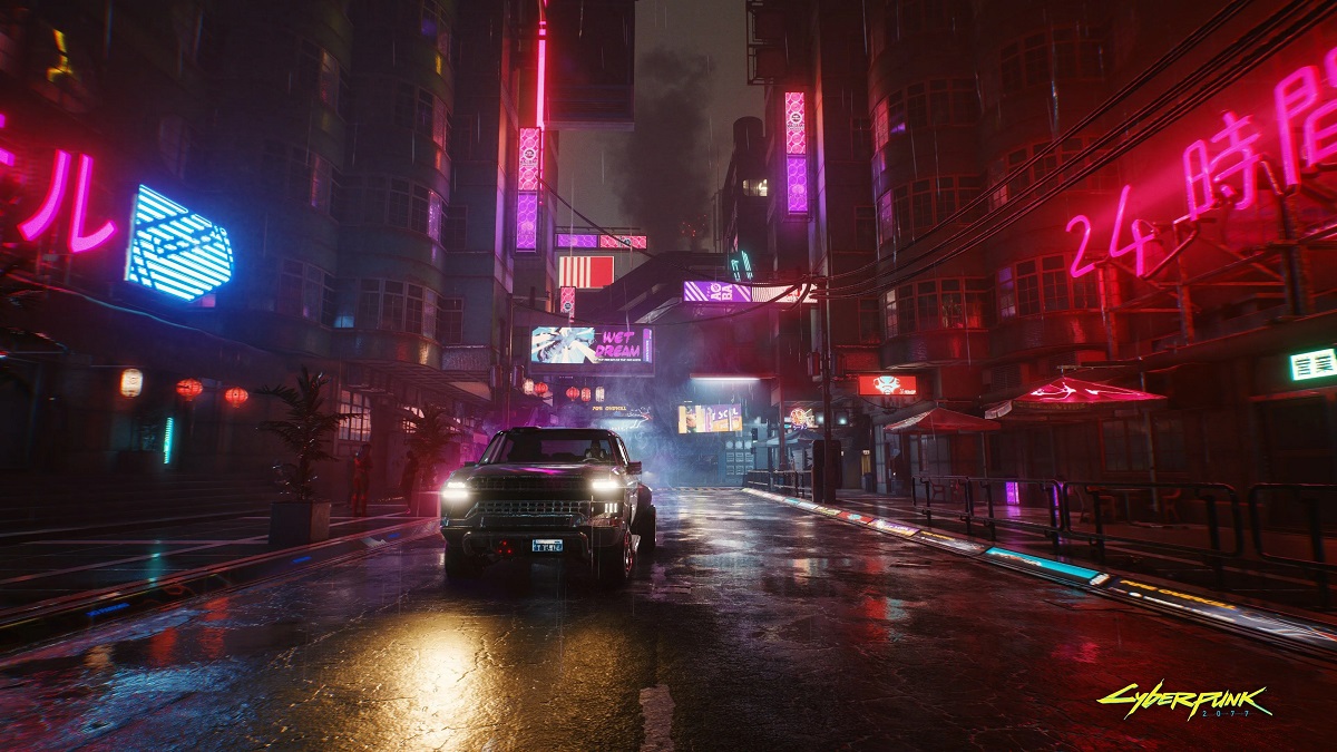 CD Projekt Red har lansert et stemningsfullt, dynamisk bakgrunnsbilde til Xbox Series med et panorama av nattbyen fra Cyberpunk 2077. CD Projekt Red har lansert et stemningsfullt, dynamisk bakgrunnsbilde til Xbox Series med et panorama av nattbyen fra Cyberpunk 2077.