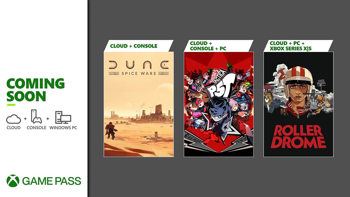 I andre halvdel av november vil abonnenter på Xbox Game Pass-tjenesten få tilgang til fire spill, inkludert Dune: Spice Wars og Persona 5 Tactica I andre halvdel av november vil abonnenter på Xbox Game Pass-tjenesten få tilgang til fire spill, inkludert Dune: Spice Wars og Persona 5 Tactica