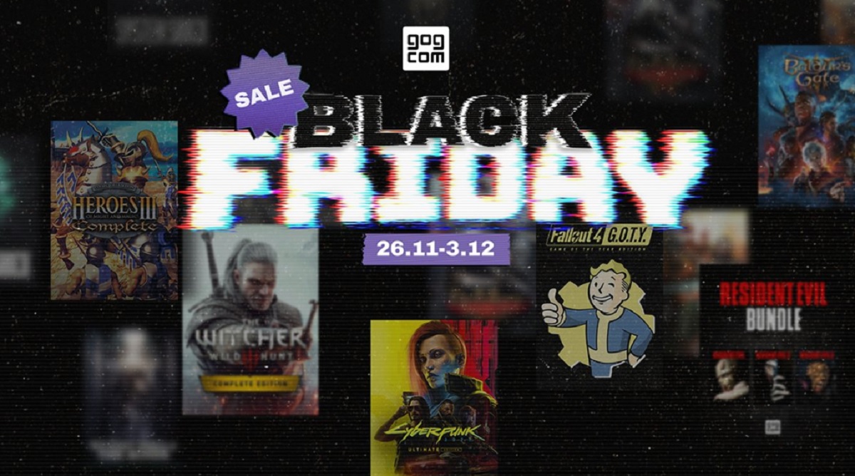 Den kuleste Black Friday noensinne: GOG tilbyr opptil 95 % rabatt på 7 200 klassiske og moderne spill Den kuleste Black Friday noensinne: GOG tilbyr opptil 95 % rabatt på 7 200 klassiske og moderne spill