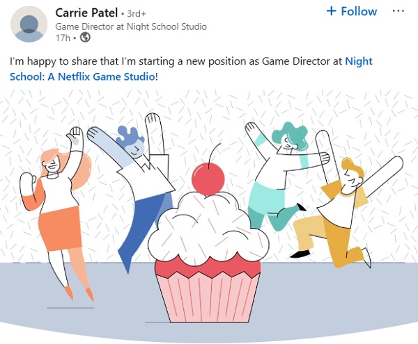 Melding fra Carrie Patel Melding fra Carrie Patel