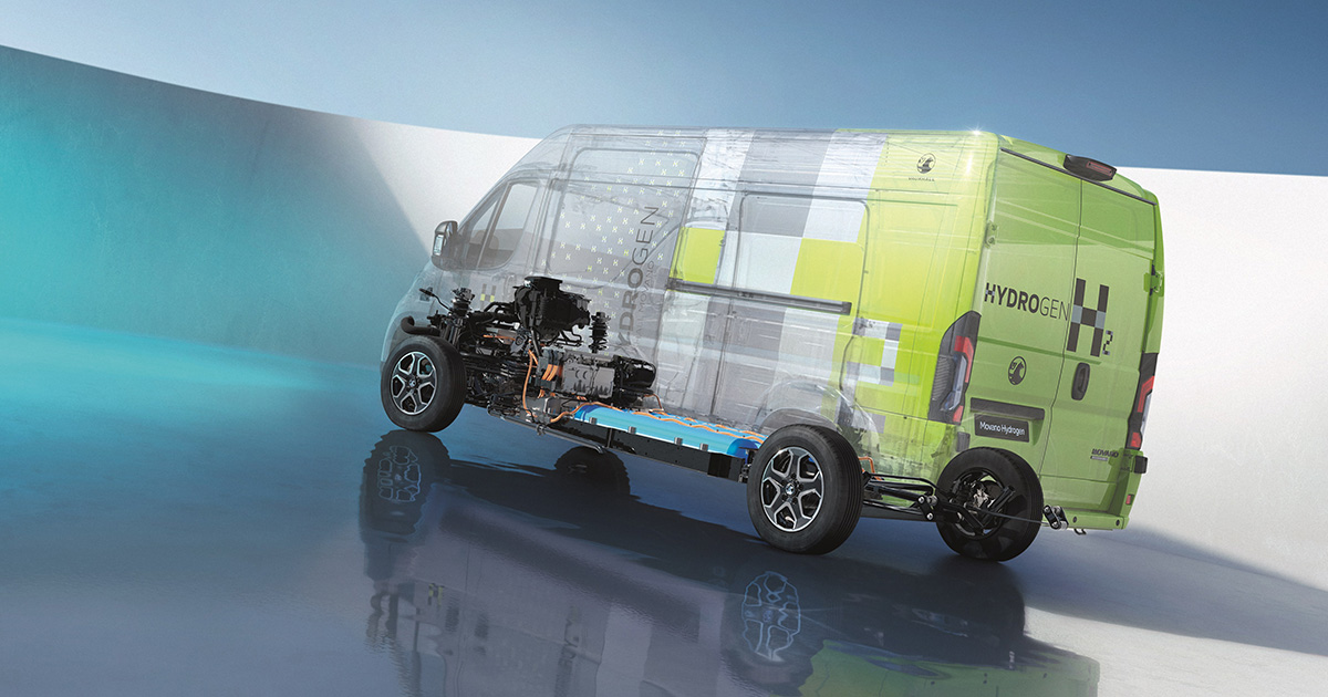 Designdetaljer om Vauxhall Movano Hydrogen Designdetaljer om Vauxhall Movano Hydrogen