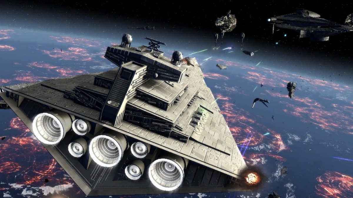 Oppdatering etter 17 år: Utviklerne av Star Wars Empire at War har gledet gamere med en uventet oppdatering av det ikoniske strategispillet. Oppdatering etter 17 år: Utviklerne av Star Wars Empire at War har gledet gamere med en uventet oppdatering av det ikoniske strategispillet.