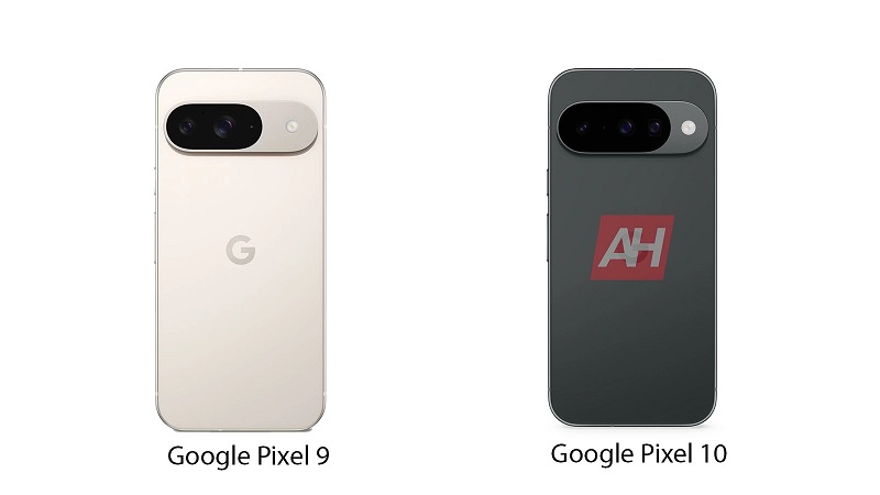 Pixel 10 og Pixel 9a kameraforhold Pixel 10 og Pixel 9a kameraforhold