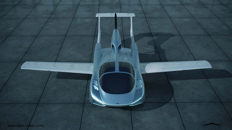 AirCar 2 på bakken AirCar 2 på bakken