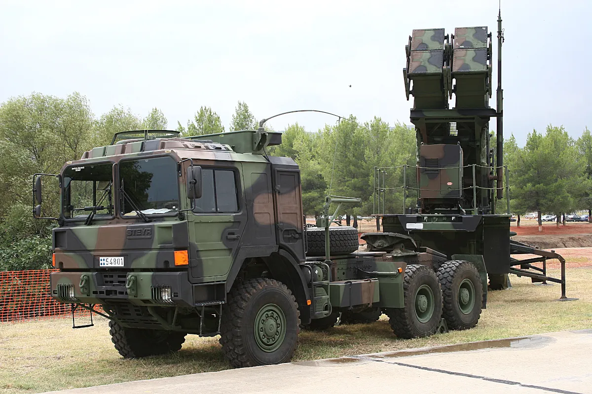 Patriot-luftvernsystem fra det greske luftforsvaret Patriot-luftvernsystem fra det greske luftforsvaret